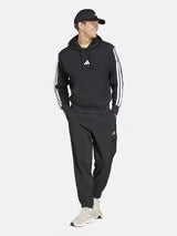 ADIDAS FELPA CON CAPPUCCIO UOMO PRIMAVERA GRIGIO NERO SENZA ZIP M 35 FT HD