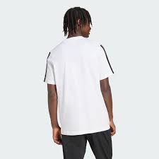ADIDAS COTONE M3SSJ T-SHIRT JV6785 BIANCO BLU NERO