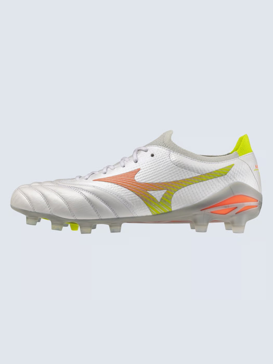 MIZUNO MORELIA NEO V BETA ELITE FG BIANCO ARANCIONE
