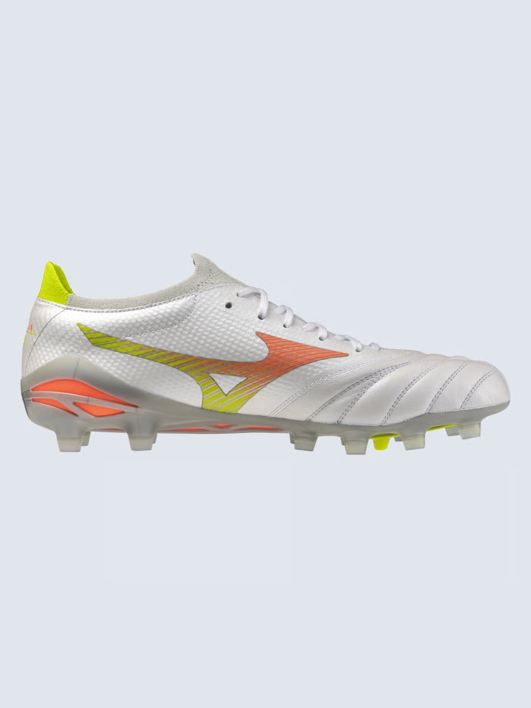 MIZUNO MORELIA NEO V BETA ELITE FG BIANCO ARANCIONE